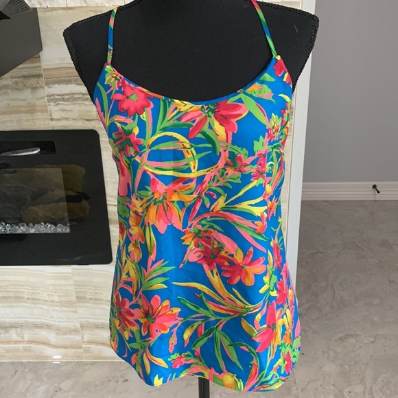 J.Crew tropical print tank‎ top. Women’s size 0 ((284) - Picture 2 of 13
